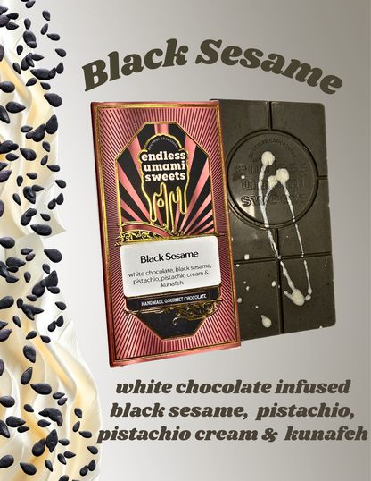 Black Sesame Chocolate Bar
